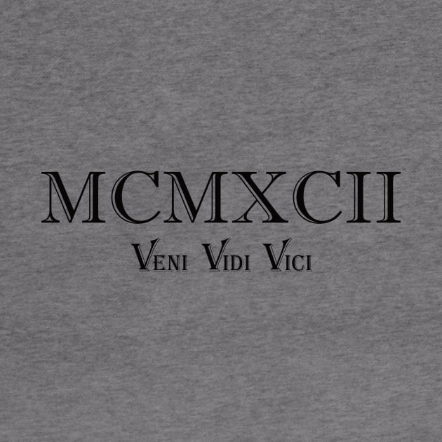 1992 Veni Vidi Vici MCMXCII by Imaginariux